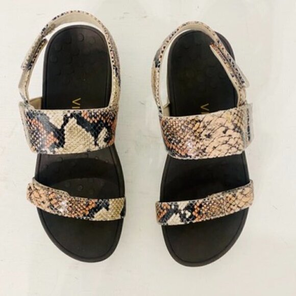 Vionic Pacific Bolinas Snake Print Sandals, Women’s Size 6 - Picture 8 of 12